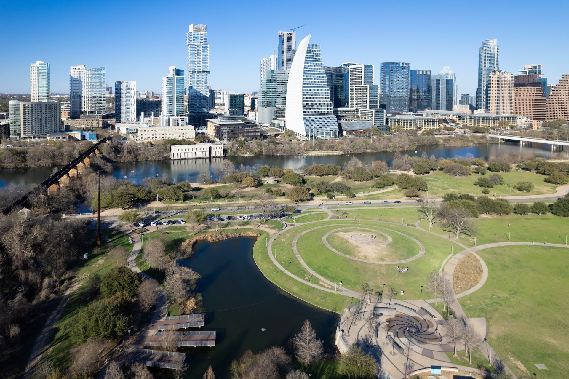 parks and trails in downtown austin